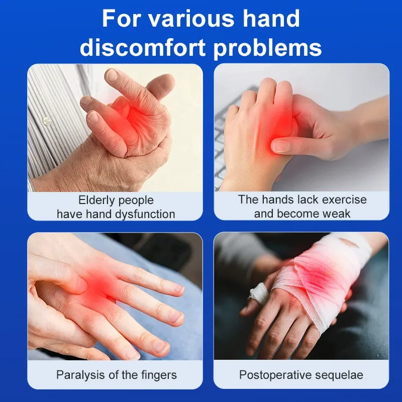 Size L Finger rehabilitation training glove robot rechargeable finger rehabilitation training glove for stroke hemiplegia exercise