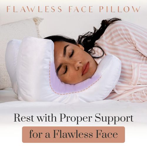 Cotton-filled pillow for deep sleep, anti-stiffening, ultra-soft, cushioning, beauty sleep, anti-wrinkle, cervical pillow