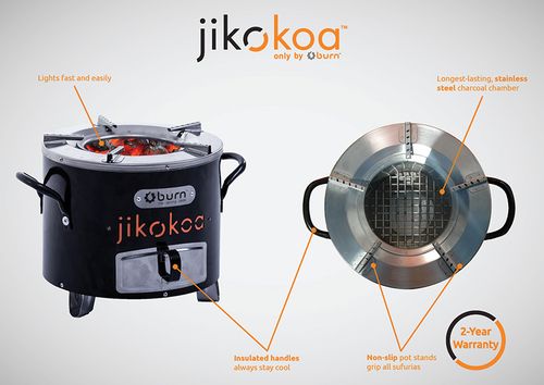 Stainless Steel Charcoal Stove  Energy Saving, Multifunctional BBQ & Camping Stove, Portable Wood Fire Cooker for Outdoor, Garden, Picnic