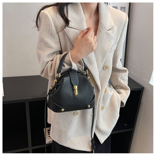High-end women's handbag, cross-border style, 2025 new popular trendy and versatile fashion handbag, crossbody bag, simple and textured shoulder bag.