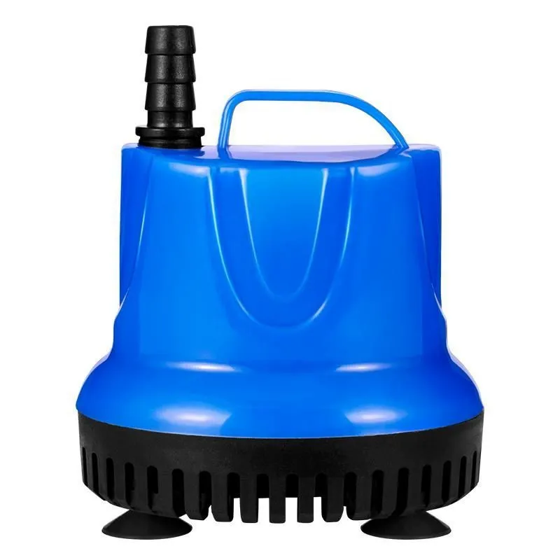 Silent submersible pump for aquariums, 3-in-1 submersible vacuum pump, fish aerator, aquarium filtration and circulation system