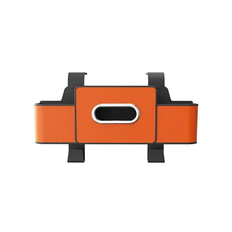 Car seat backseat leather multifunctional storage box car tissue box storage bag water cup holder hook storage box