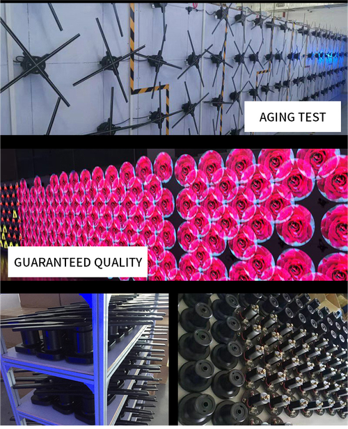 3D Holographic Fan Display | 360° Air Imaging | Naked-Eye Floating Ads | Perfect for Mall Restaurant Exhibition