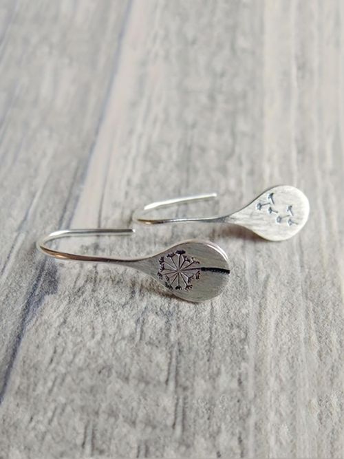 Stylish Retro Dandelion Flower Stud Earring Jewelry for Men and Women - Perfect Jewelry Gift Suitable for Both Men and Women Daily Vacation Gift From A Best Friend