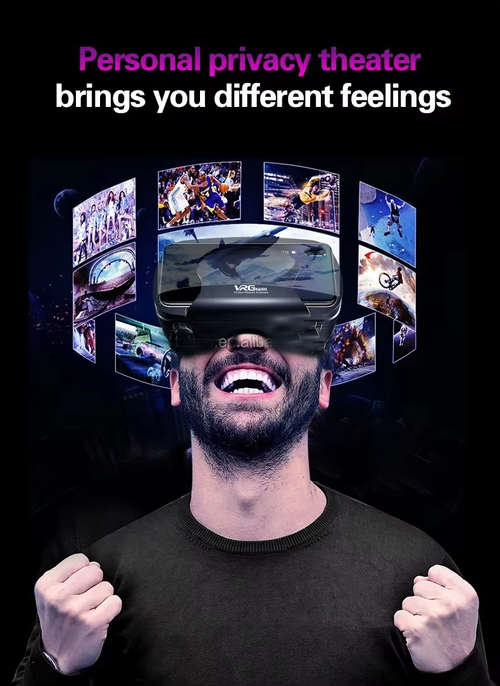 3D VR glasses for mobile games and movies