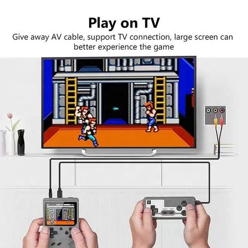 Sup Game Console Player 8 bit 400 in 1 classic Video Game Console Mini Retro Handheld game Player for kids gift