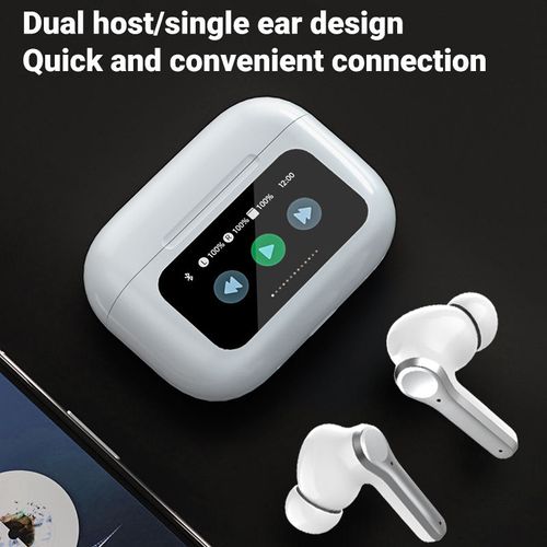 Latest Smart electronic gadgets Touch screen Anc Enc High Quality Noise Cancellation Tws Earphone Mini Earbuds Bt Headphone