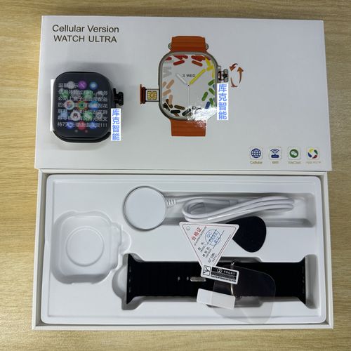 Men's Women's 4G WIFI Smart Watch 1.65-inch AMOLED Screen 1ATM Waterproof Sports Smartwatch With Sim Card