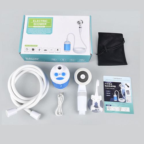 Portable electric shower