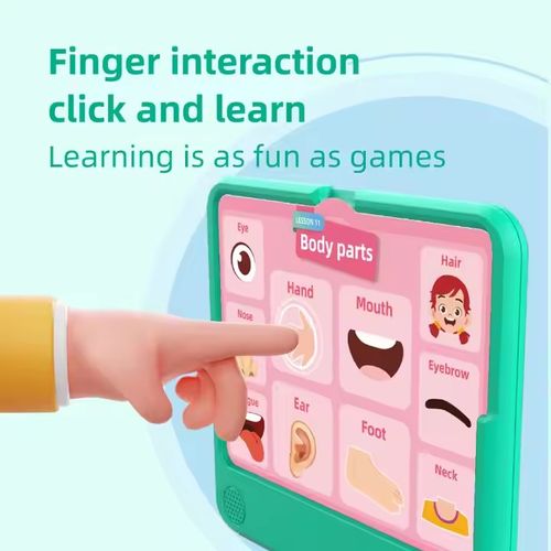 Kids Learning Tablet Talking Flash Cards Education Learning Machine