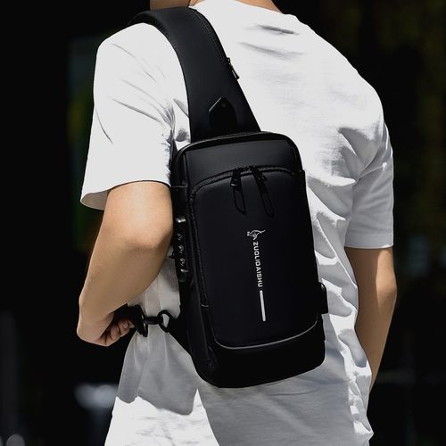 Men's Casual Anti - theft Combination - lock Bag