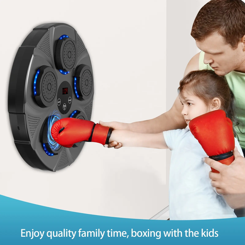 Fitness & Body Punching Machines for boxing training and MMA, wall-mounted intelligent music boxing machines for home use, suitable for adult training and children's play.