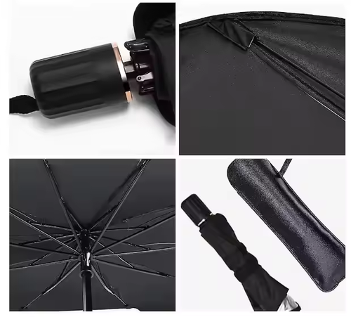 UV-blocking Car Sunshade Custom Front Windscreen Shade for Cars and SUVs Foldable Hot Sale