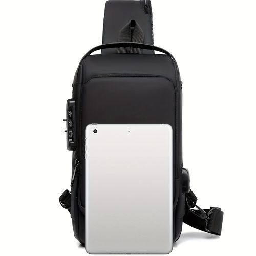 Men's Casual Anti - theft Combination - lock Bag