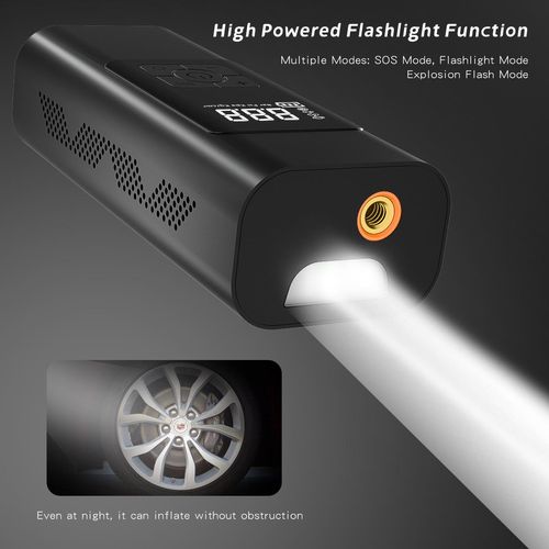 Air Compressor Tire Inflator with 6000 mAh Battery Portable