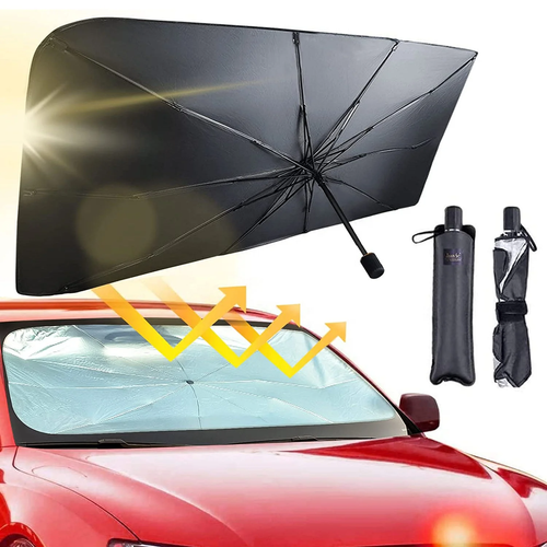 UV-blocking Car Sunshade Custom Front Windscreen Shade for Cars and SUVs Foldable Hot Sale