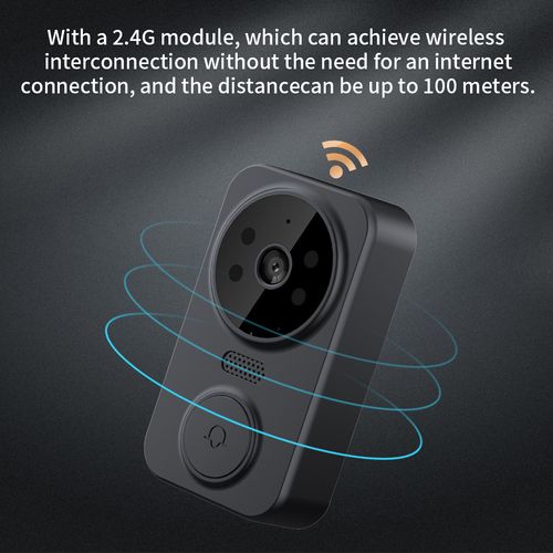Wireless Video Doorbell, Visual Doorbell Camera Wifi, HD Video