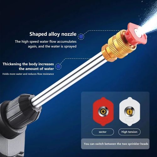 Multifunctional high-pressure water gun