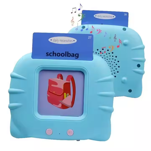 Children Early Education Machine Baby Audible Flash Cards English Talking Flash Cards Learning Toys