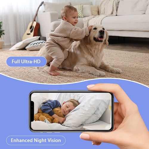 Full HD 1080P Night Vision Sound Motion Detection Wifi Smart Baby Audio Breathing Monitor 1080P security Camera
