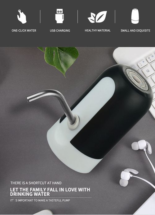 Smart Automatic Water Pump USB Rechargeable Portable Bottle Water Dispenser