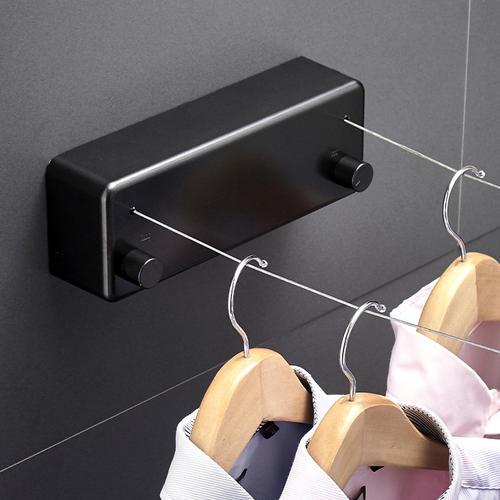 Indoor ABS Square Clothesline Outdoor Clothes Dryer 4.2m Clothesline Rope Retractable Clothes line