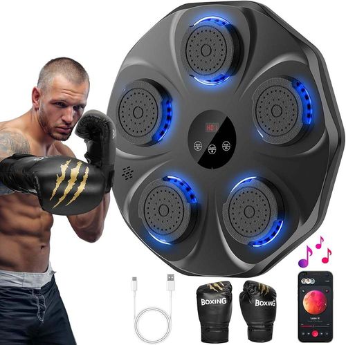 Fitness & Body Punching Machines for boxing training and MMA, wall-mounted intelligent music boxing machines for home use, suitable for adult training and children's play.