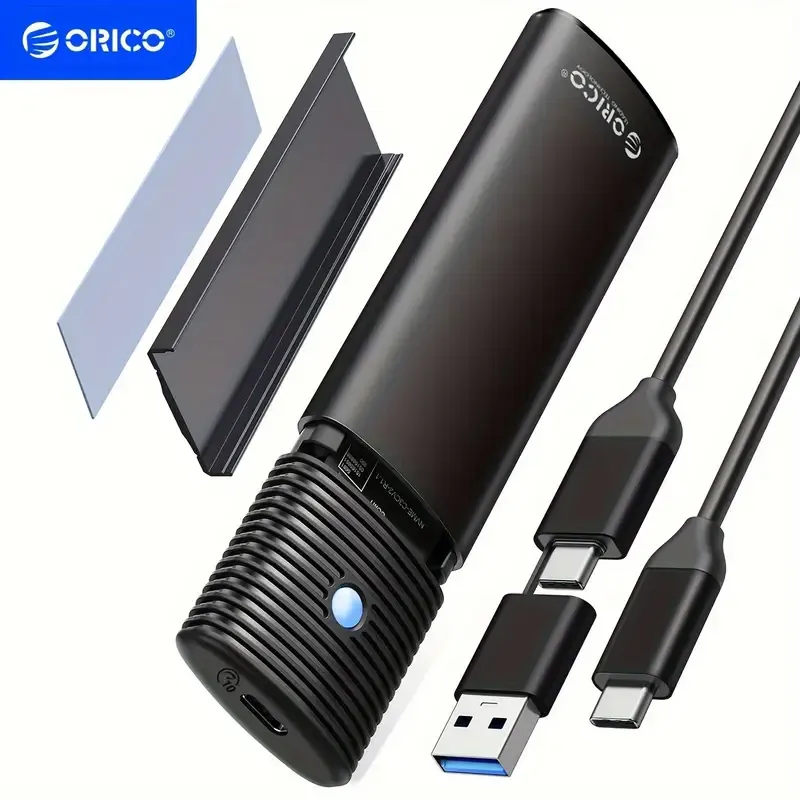 4TB ORICO M.2 NVMe SATA SSD Enclosure Adapter Tool-Free