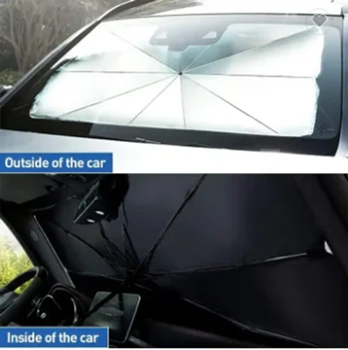 UV-blocking Car Sunshade Custom Front Windscreen Shade for Cars and SUVs Foldable Hot Sale