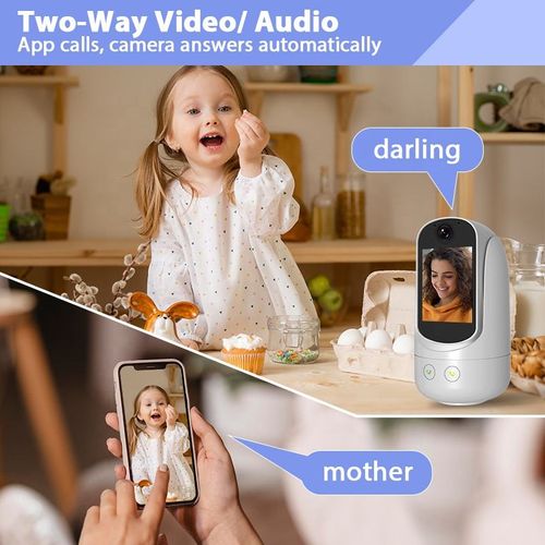 Full HD 1080P Night Vision Sound Motion Detection Wifi Smart Baby Audio Breathing Monitor 1080P security Camera