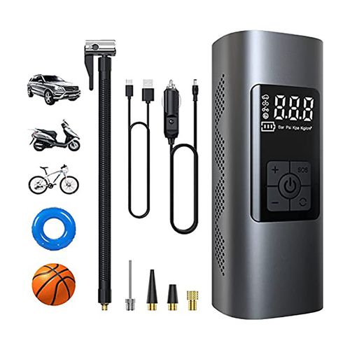 Air Compressor Tire Inflator with 6000 mAh Battery Portable