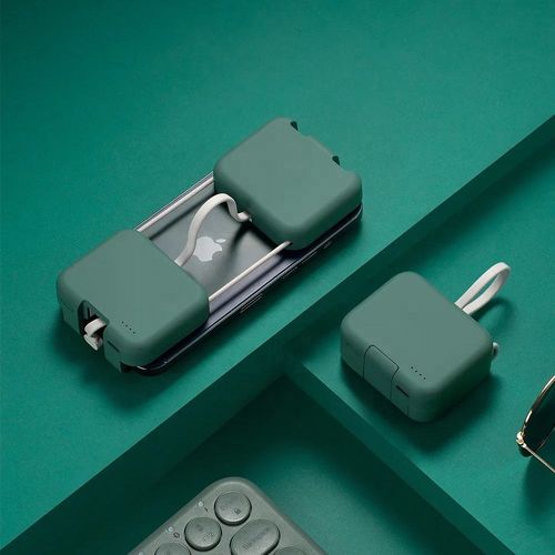 Mini Power Banks Power Station 4000mah Handbag Fast Charging Bank Mini Folding Power Banks
