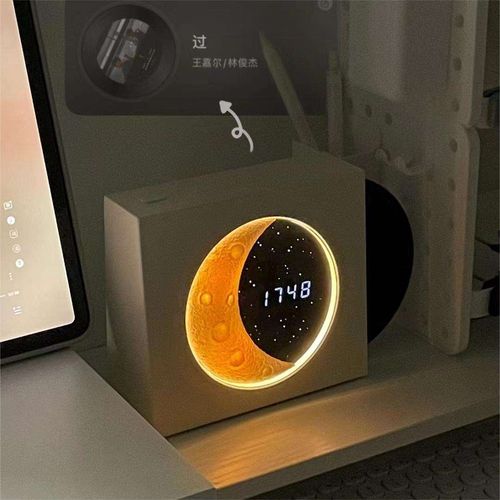 Moonlight Clock Bluetooth Speaker