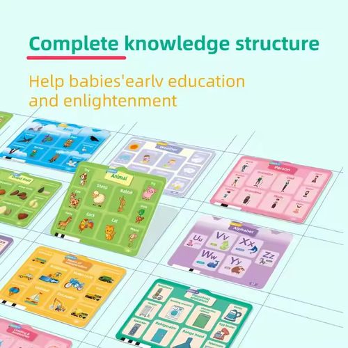 Kids Learning Tablet Talking Flash Cards Education Learning Machine