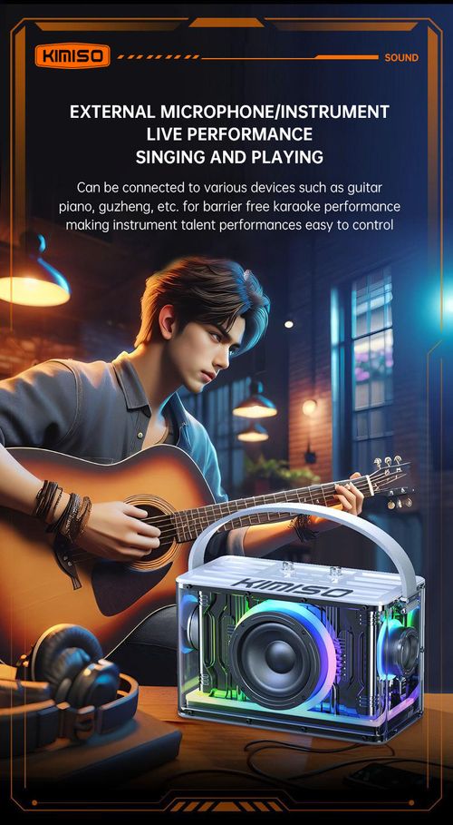 The new trend of high-power mecha wind RGB light effects multi-colour transparent bluetooth speaker high-quality home subwoofer outdoor k song sound