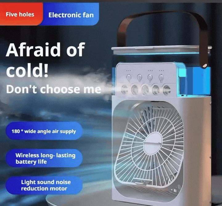 🔥Air Cooler Fan + Perfume Spray