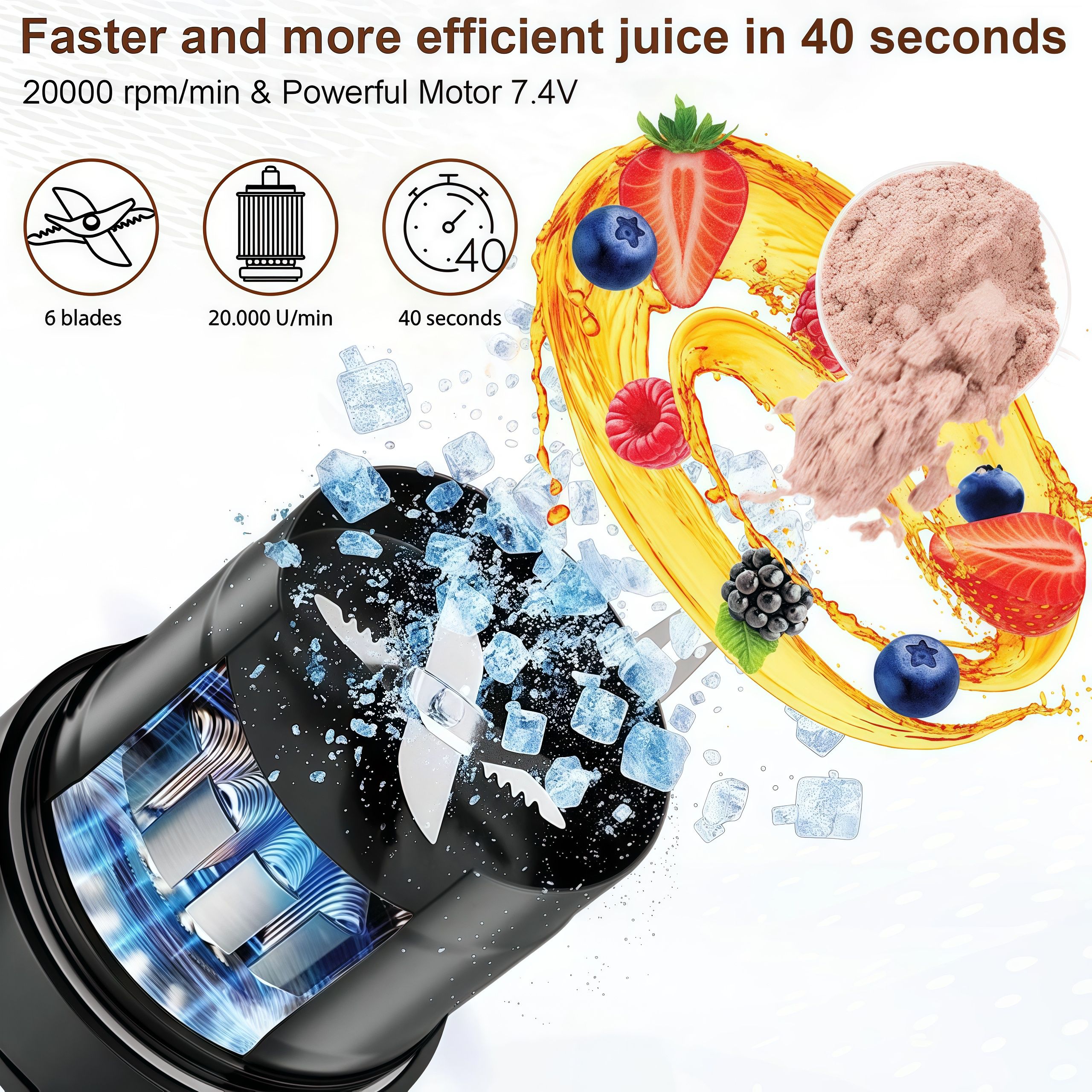 Portable Fruit Juicer