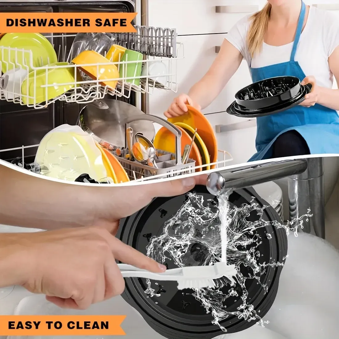 2-in-1 Silicone Chicken Chopper & Scraper – Effortless Meat & Veggie Prep in Seconds! BPA-Free, Easy Clean, Dishwasher Safe – Perfect for Home Kitchens!