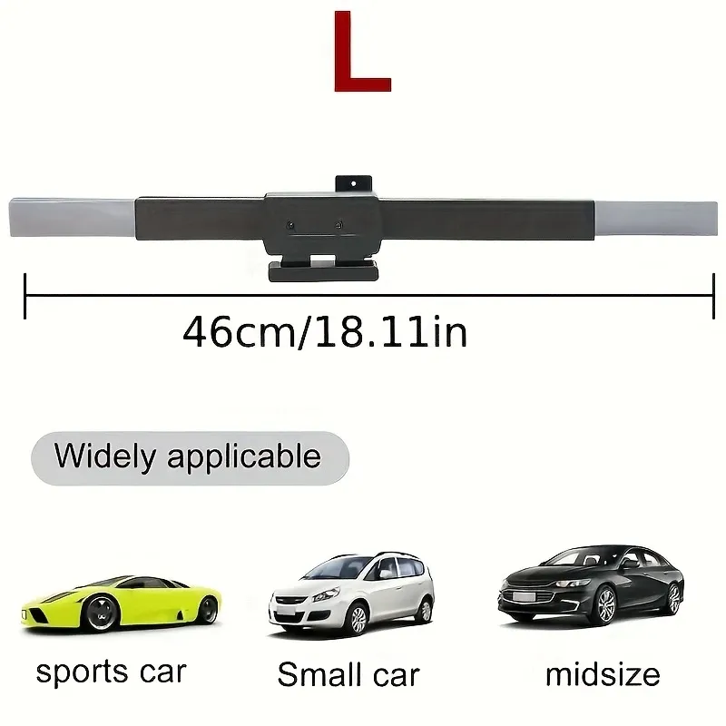 Easy Stick-On Installation, Blackout Curtain For Front Window, Car Sunshade