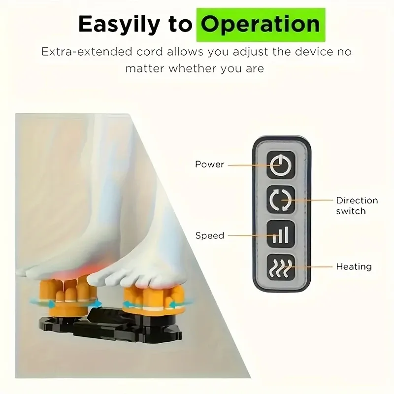 Foot Massager for Circulation And Relaxation - Foot Massager Machine for Relaxation with Heat - Father's Day Gift Mother's Day Gift