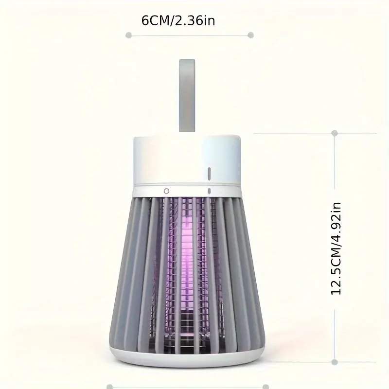 Bug Zapper, Mosquito Zapper Fly Trap Mosquito Killer Lamp USB Electric Radiationless LED Mute Bed Bug Killer Indoor for Mosquito Insect Gnat Moth Fruit Flies