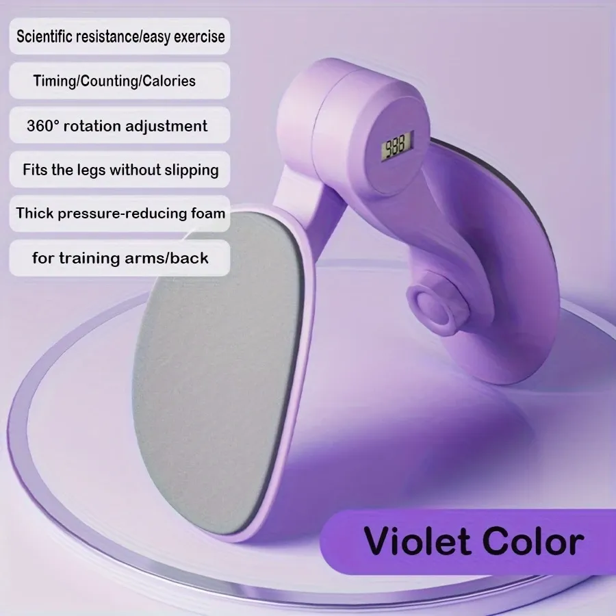 1pc Yoga Thigh Exerciser, Leg Slimming Device, Pelvic Floor Muscle Trainer, For Body Training, Fitness Shaping