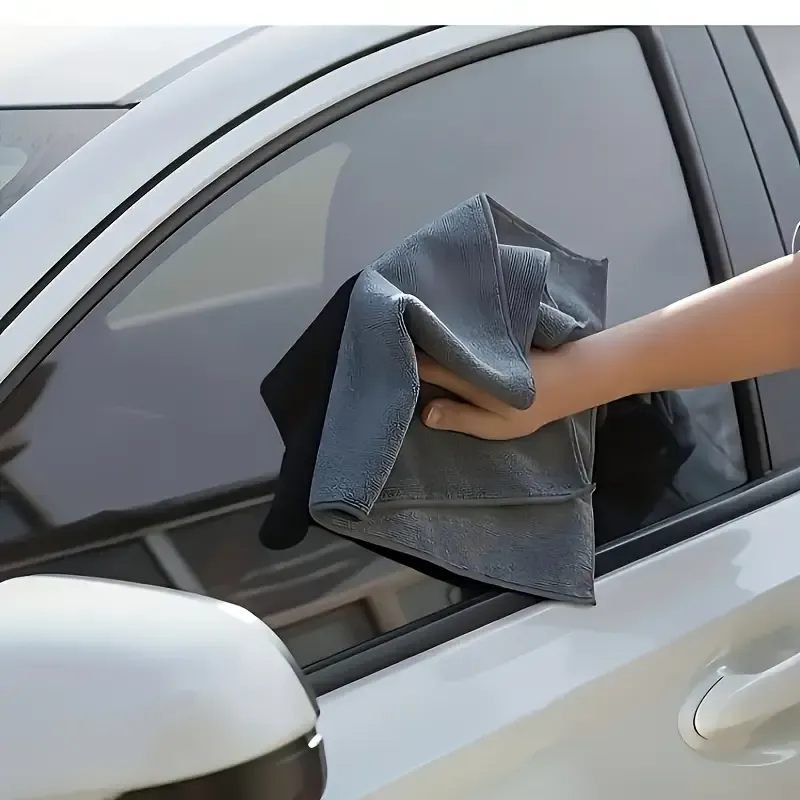 15 or 20-Pack Heavy-Duty Microfiber Cleaning Towels - Ultra-Absorbent, Quick-Dry, Lint-Free & Reusable Auto Cloths, Non-Abrasive Scratch-Free Surface for Cars, Trucks, Motorcycles, Boats, Home, Electronics - Ideal for Professional Detailing & Everyday Vehicle Maintenance, Car Care Accessories, Uniform Weave, Highquality Weave, Car Enthusiasts