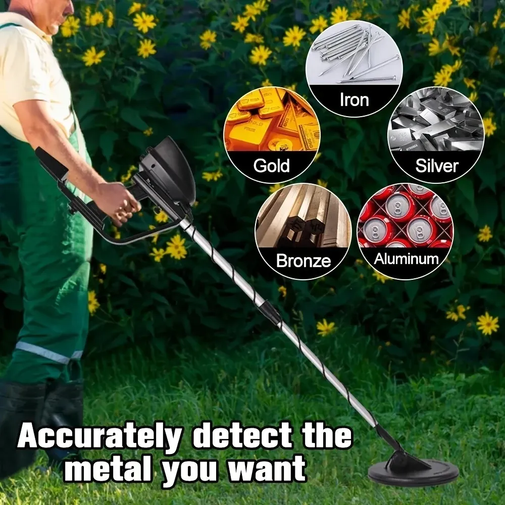 Metal Detectors For Adults For Professional For Beginners Metal Detector Wand Machine Handheld Small Positioning Stick Outdoor Treasure Hunt