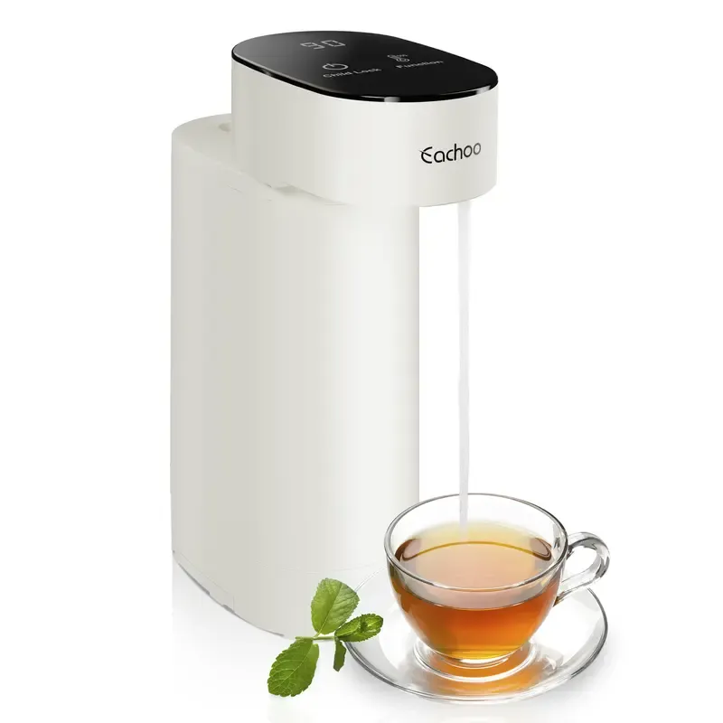Instant Hot Water Dispenser – 1-Second Boiling, 5-Temp Adjustable (110°F-212°F), Child Lock, Compact Desktop Water Heater for Home or Office, Compatible with Bottled & 5-Gallon Jugs, Fast & Safe Hot Water