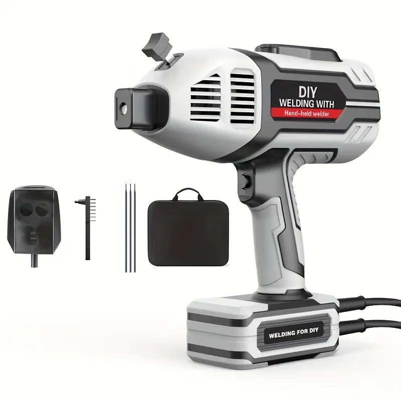 Portable Handheld Welding Machine - ARC Welder Gun 220V, IGBT Inverter for  Wire Rod, Electric Welder Kit