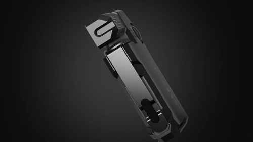G5 Rechargeable EDC Flashlight, Powerful RGB Flashights, 400 Lumens Portable Flat Mini Flashlights, IP68 Waterproof Multi-Mode Magnetic Small Keychain Flashlight for Camping, Emergency