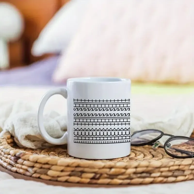 This Shit Hidden Message Mug - 11oz Ceramic Coffee Cup with Sarcastic Design, Dishwasher Safe & Ergonomic Handle, Funny Gift for Friends, Family, Coworkers, Casual Drinkware, Playful Design