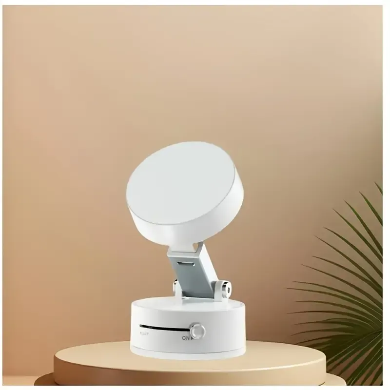 360° Rotatable Magnetic Mobile Phone Holder, Vacuum Magnetic Suction Cup Folding Rotating Bracket, Foldable And Adjustable Multi-functional Vacuum Suction Cup Bracket, With Double-sided Magnetic Design, Suitable For Various Environments.