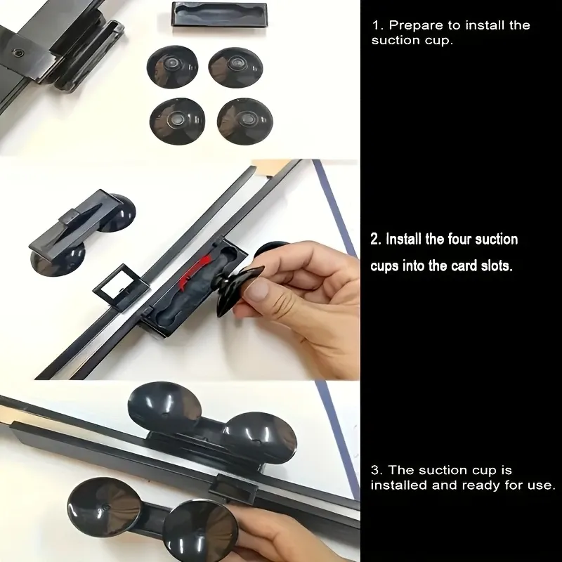 Easy Stick-On Installation, Blackout Curtain For Front Window, Car Sunshade